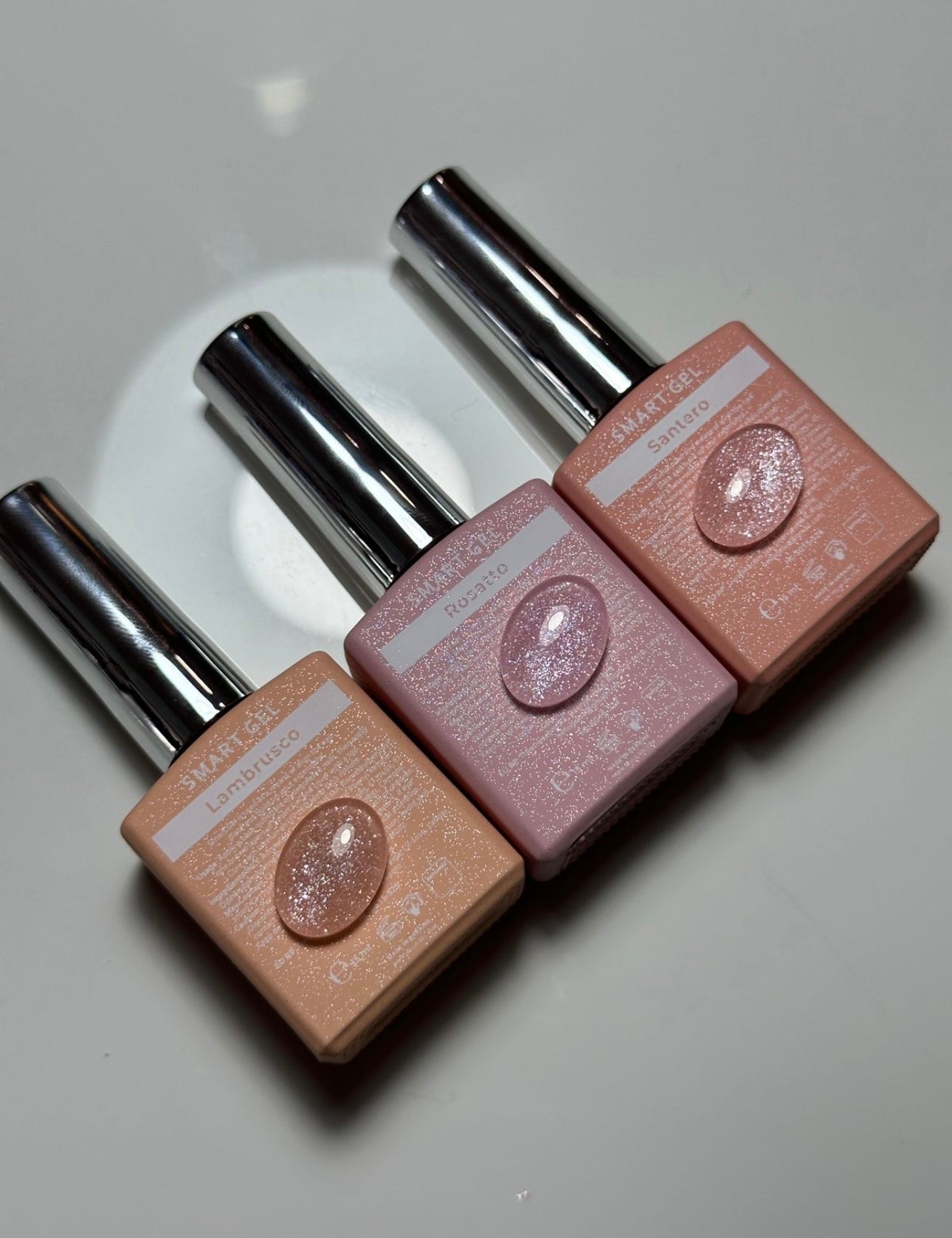 3 New Shimmery Smart gel / Builder Gels (Physical item) - Nail Artistry Melbourne | Professional Nail Supplies Melbourne