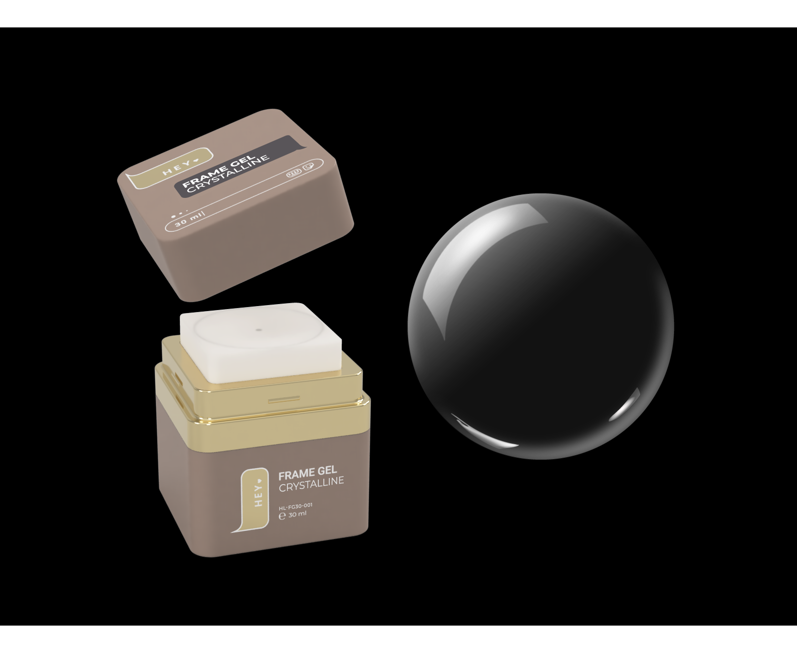 CRYSTALLINE Frame Gel / Hard Gel 30ml