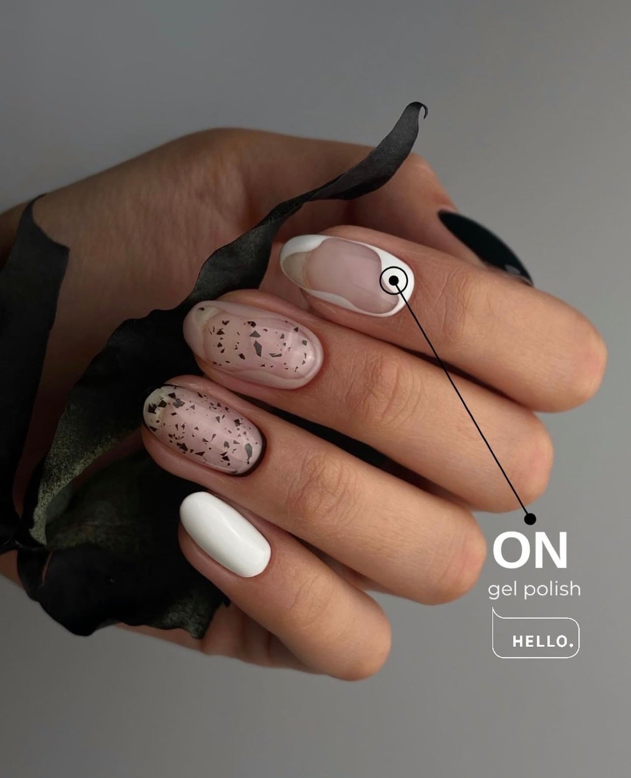 ON Gel Polish White 15ml