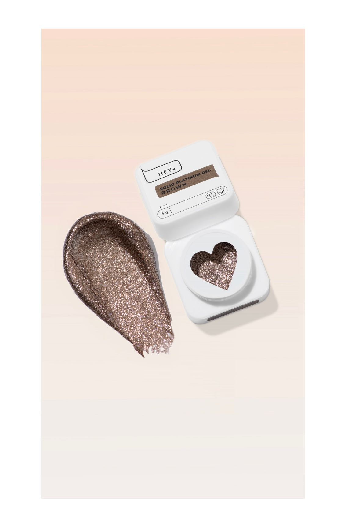 Solid Platinum Gel BROWN 5g