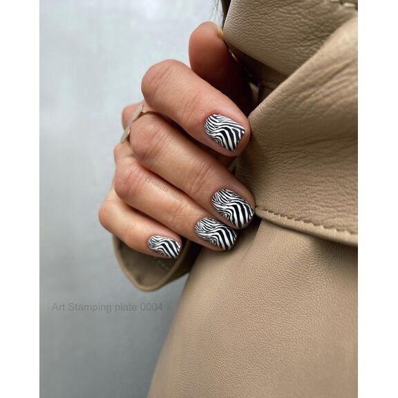 STAMPING STAMPING PLATE 0004 BY VAKULA ART