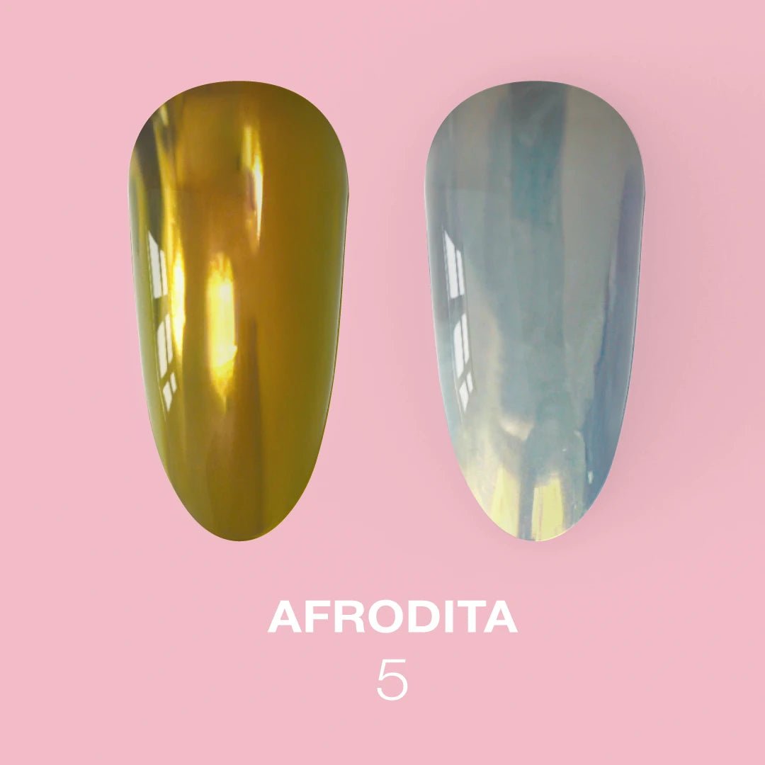 "AFRODITA" Mirror Powder Set, 6pcs by LunaMoon (Physical item) - Nail Artistry Melbourne | Professional Nail Supplies Melbourne