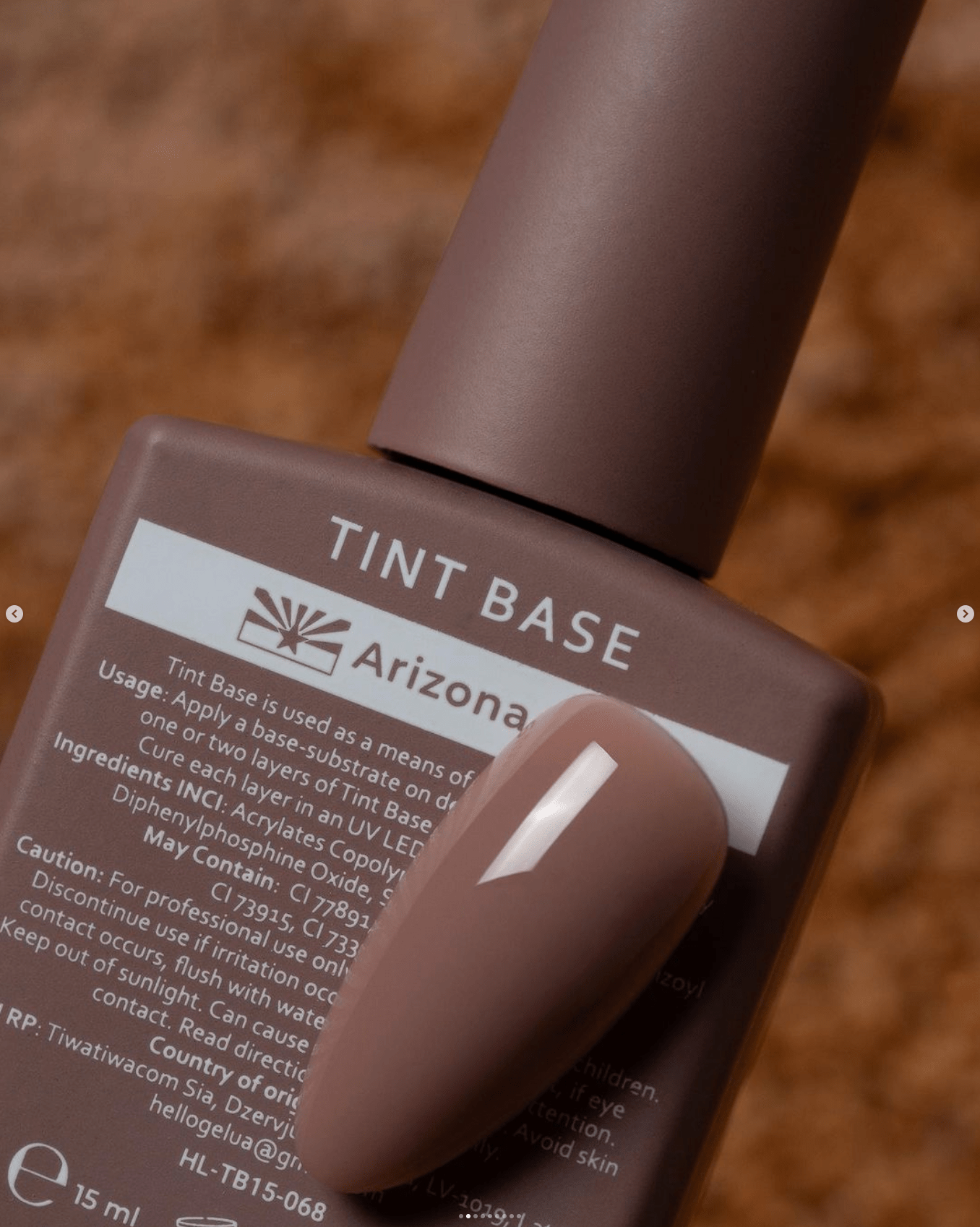 ARIZONA Tinted Base 15ml (Physical item) - Nail Artistry Melbourne | Professional Nail Supplies Melbourne