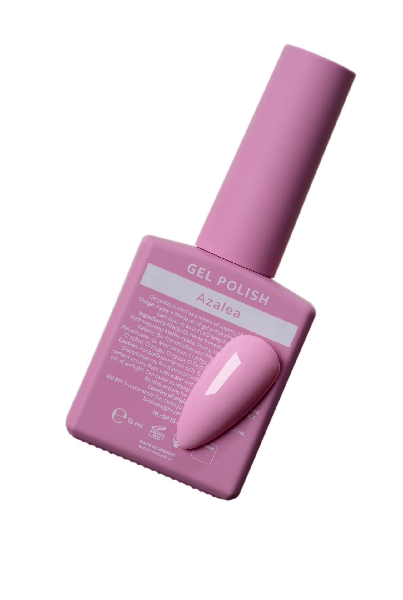 Azalea Gel Polish 15ml (Physical item) - Nail Artistry Melbourne | Professional Nail Supplies Melbourne
