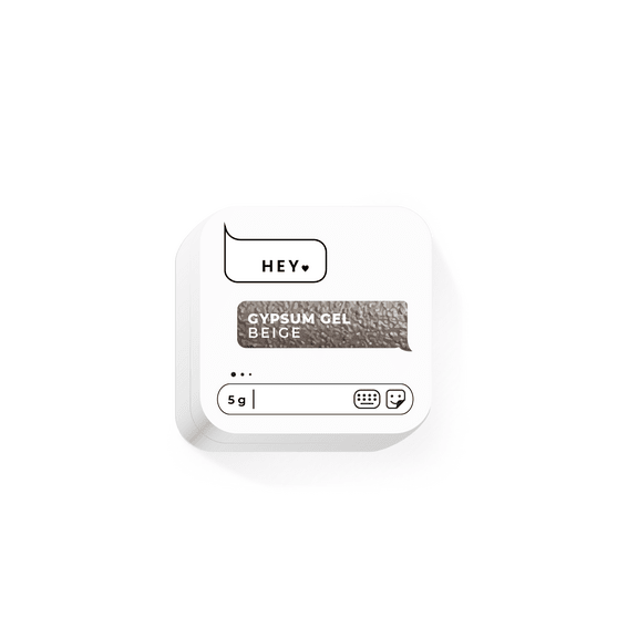 Beige Gypsum Gel 5g Gel for Designs (Physical item) - Nail Artistry Melbourne | Professional Nail Supplies Melbourne