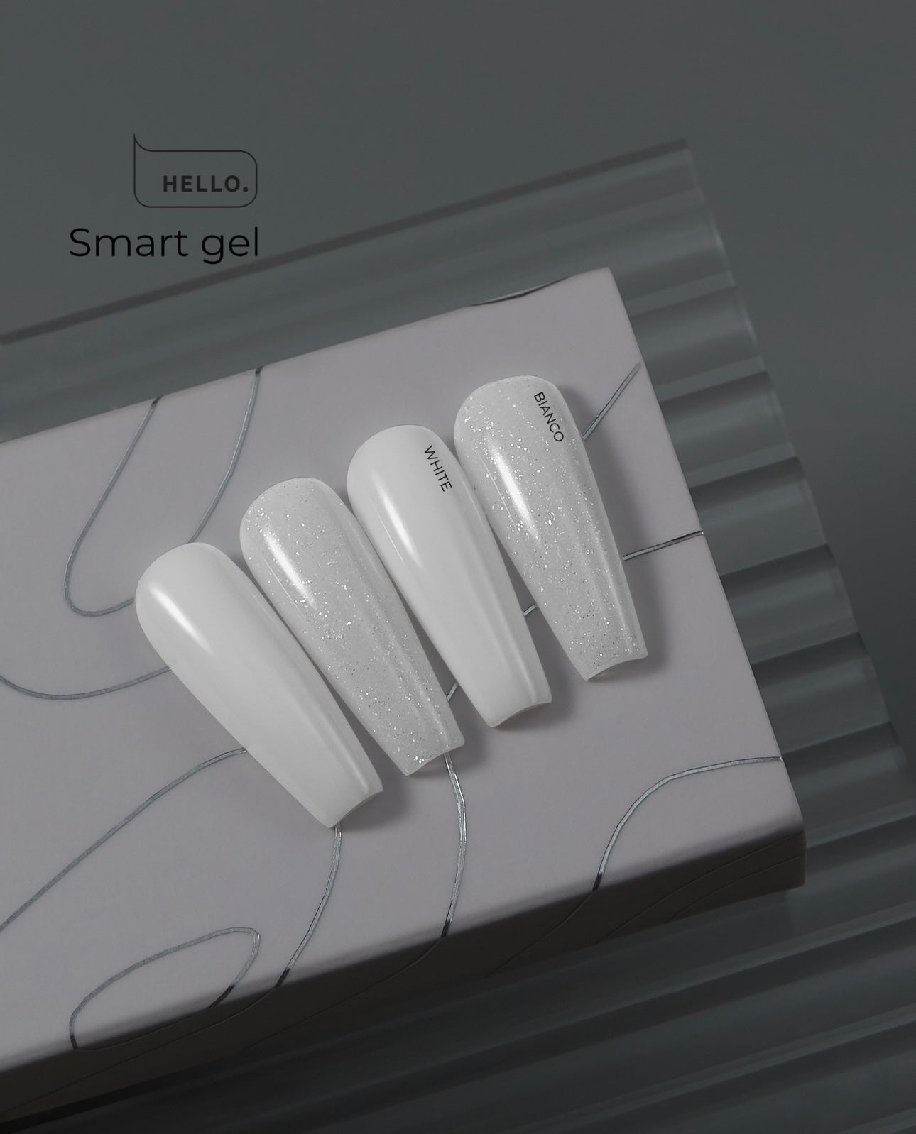 Bianco Smart Gel with Shimmer / Builder gel 15ml (Physical item) - Nail Artistry Melbourne | Professional Nail Supplies Melbourne