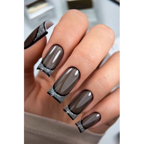 BLACK SIDE Top Coat without Sticky Layer 15ml (Physical item) - Nail Artistry Melbourne | Professional Nail Supplies Melbourne
