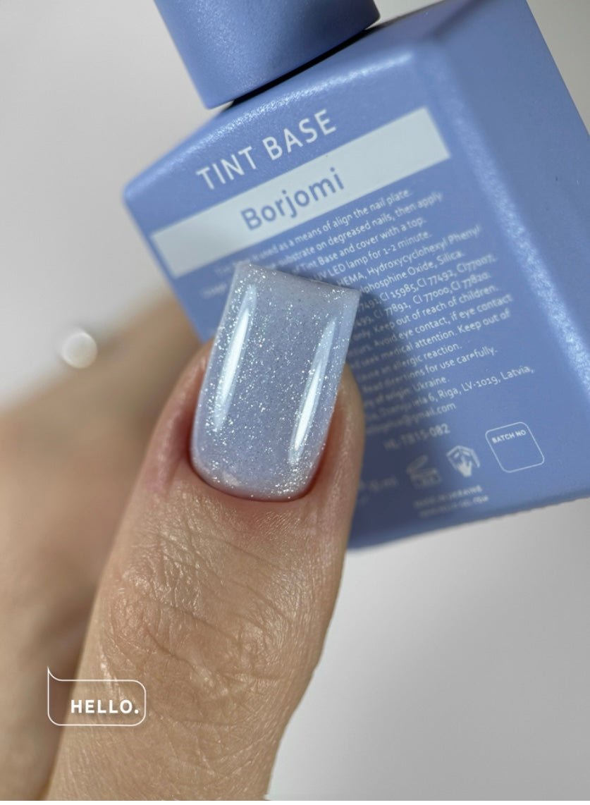 Borjomi Tinted Base with Shimmer 15ml (Physical item) - Nail Artistry Melbourne | Professional Nail Supplies Melbourne