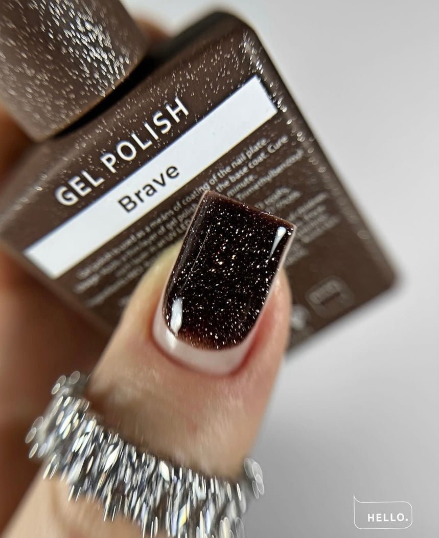 Brave Reflective Gel Polish 15ml (Physical item) - Nail Artistry Melbourne | Professional Nail Supplies Melbourne