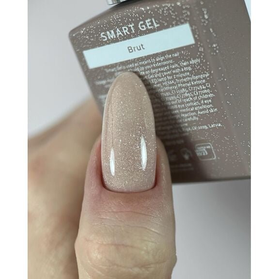 BRUT Smart Gel / Builder gel with Shimmer 15ml (Physical item) - Nail Artistry Melbourne | Professional Nail Supplies Melbourne