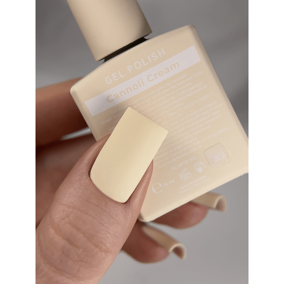 Cannoli Cream Gel Polish 15ml (Physical item) - Nail Artistry Melbourne | Professional Nail Supplies Melbourne