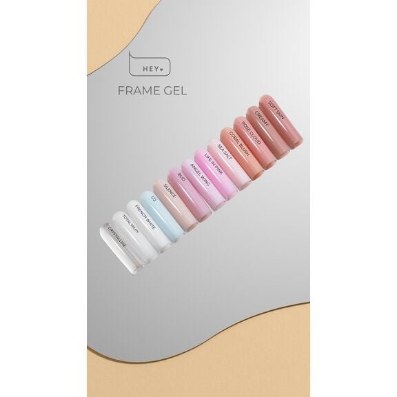 CRYSTALLINE Frame Gel / Hard Gel 30ml (Physical item) - Nail Artistry Melbourne | Professional Nail Supplies Melbourne