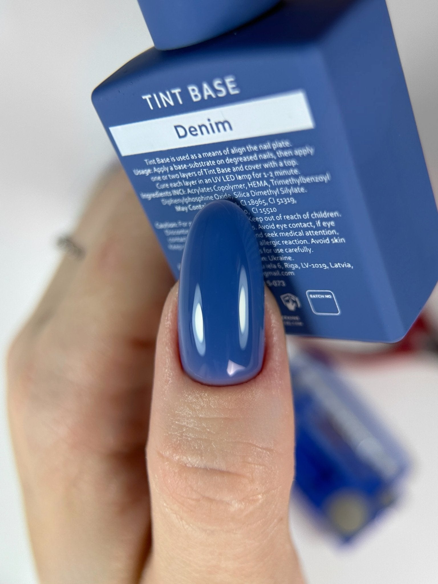 Denim Tinted Base 15ml (Physical item) - Nail Artistry Melbourne | Professional Nail Supplies Melbourne