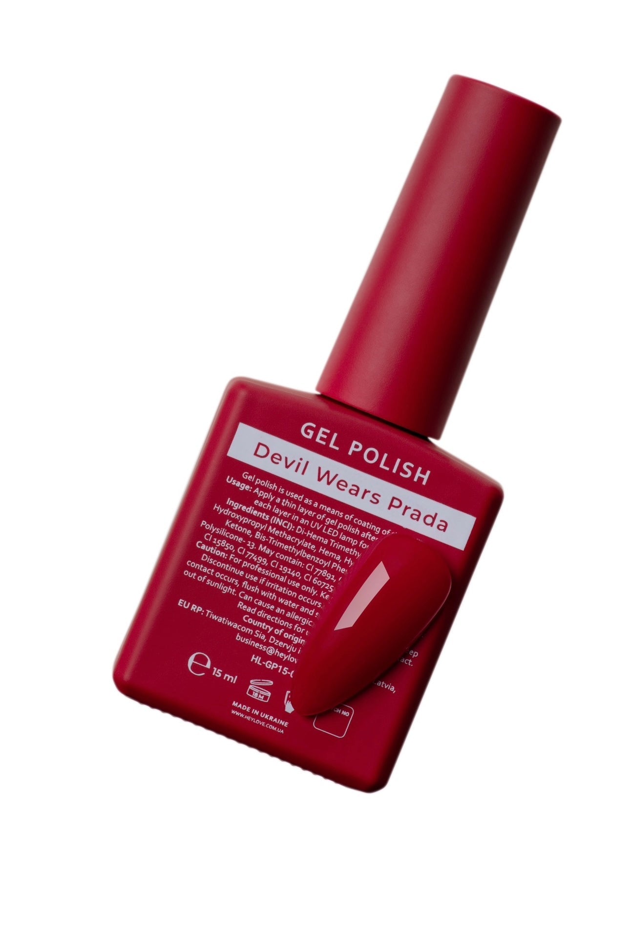 Devil Wears Prada Gel Polish 15ml (Physical item) - Nail Artistry Melbourne | Professional Nail Supplies Melbourne