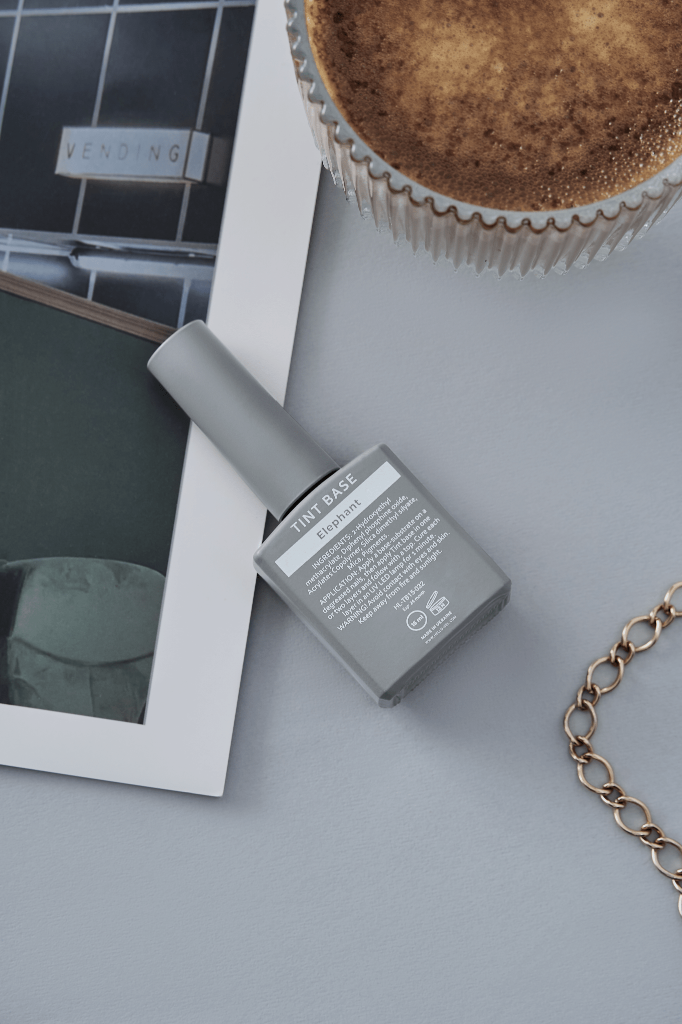 ELEPHANT Tinted Base 15ml (Physical item) - Nail Artistry Melbourne | Professional Nail Supplies Melbourne