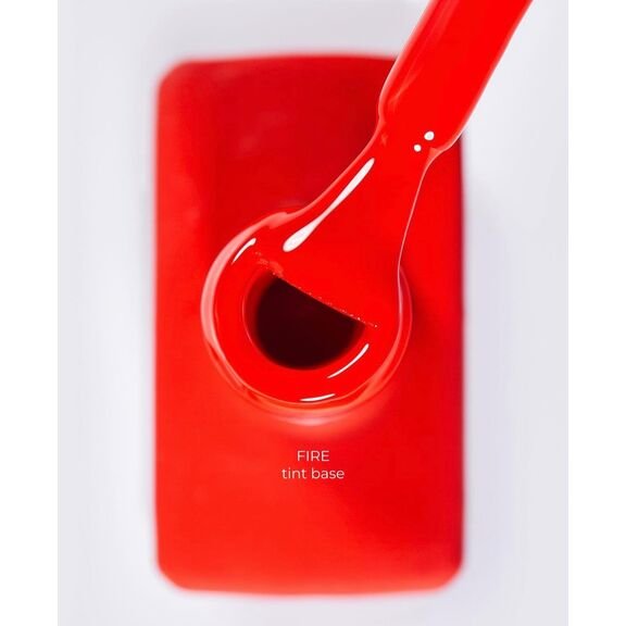 Fire Tinted Base 30ml (Physical item) - Nail Artistry Melbourne | Professional Nail Supplies Melbourne