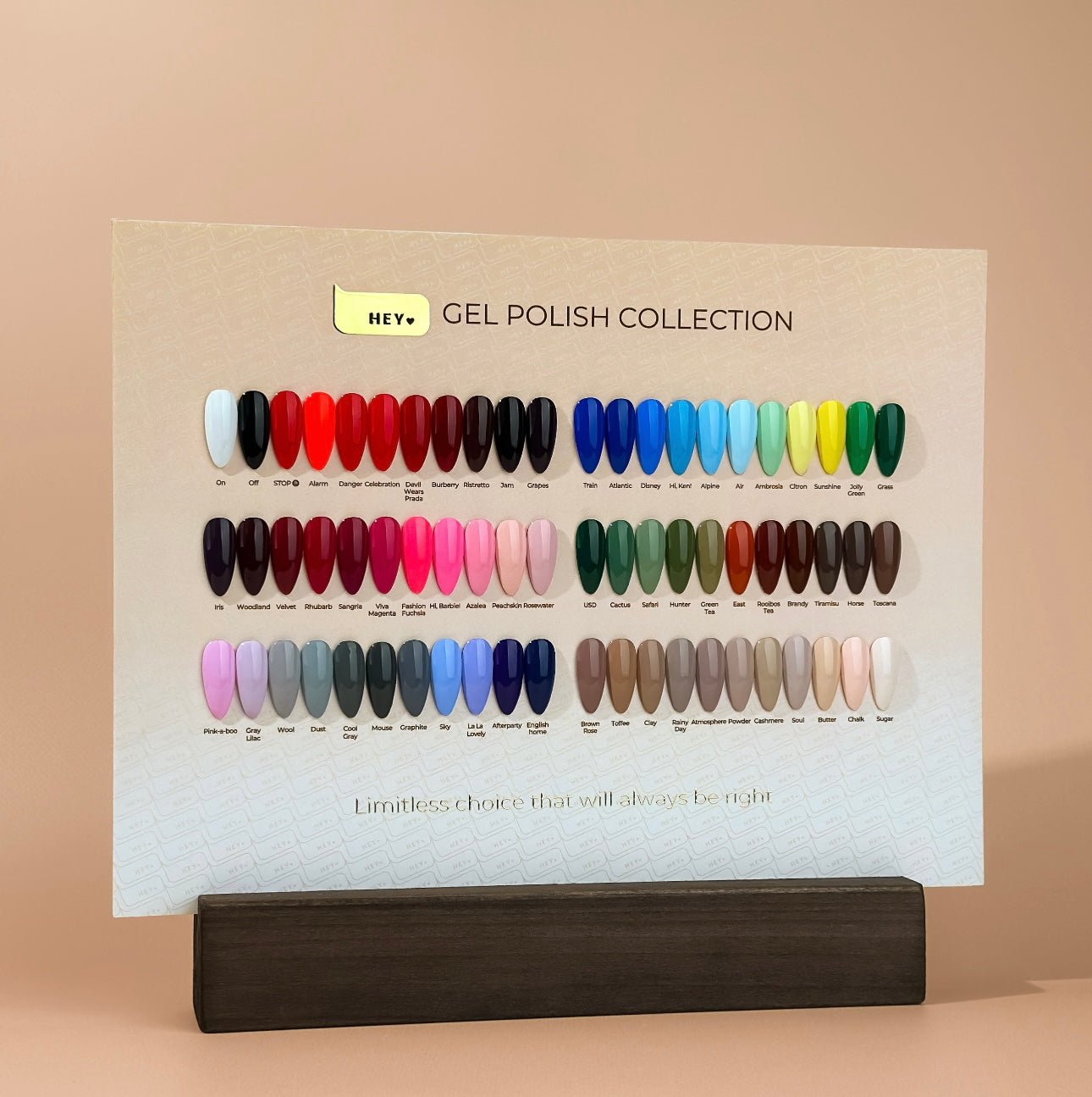 Full Collection 66 Gel Polishes (Physical item) - Nail Artistry Melbourne | Professional Nail Supplies Melbourne