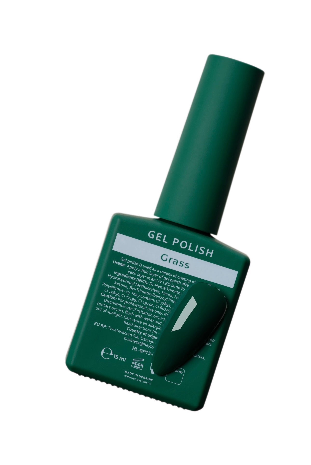 Grass Gel Polish 15ml (Physical item) - Nail Artistry Melbourne | Professional Nail Supplies Melbourne