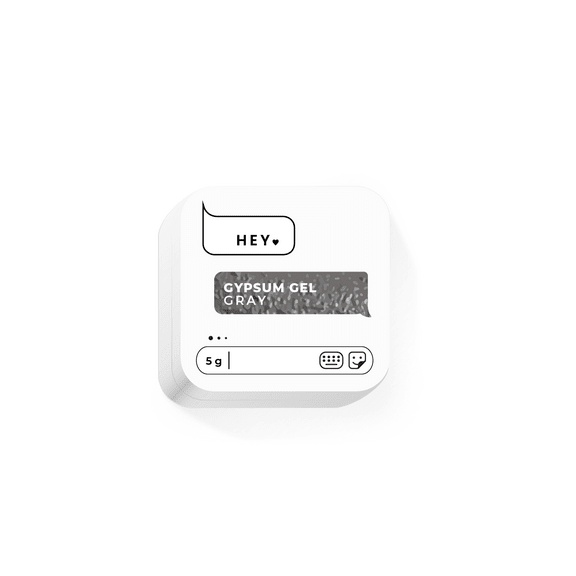Gray Gypsum Gel 5g Gel for Designs (Physical item) - Nail Artistry Melbourne | Professional Nail Supplies Melbourne
