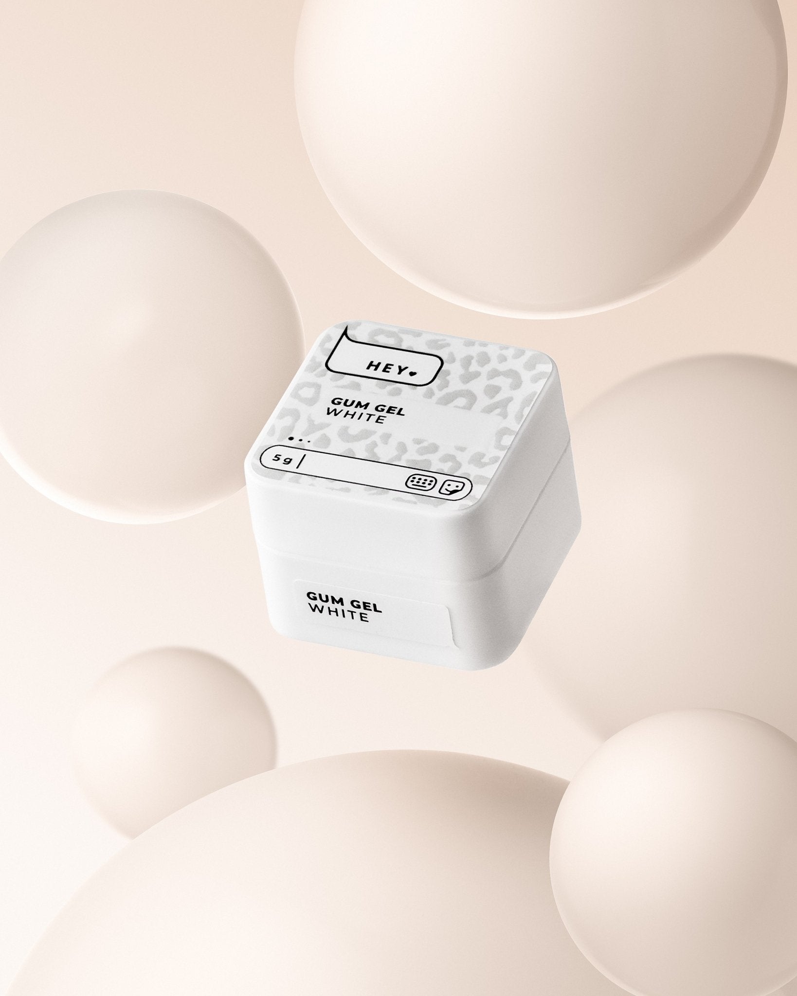 Gum Gel White 5g (Physical item) - Nail Artistry Melbourne | Professional Nail Supplies Melbourne
