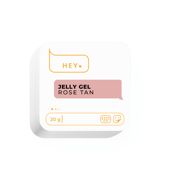 Jelly Gel Rose Tan 20g (Physical item) - Nail Artistry Melbourne | Professional Nail Supplies Melbourne