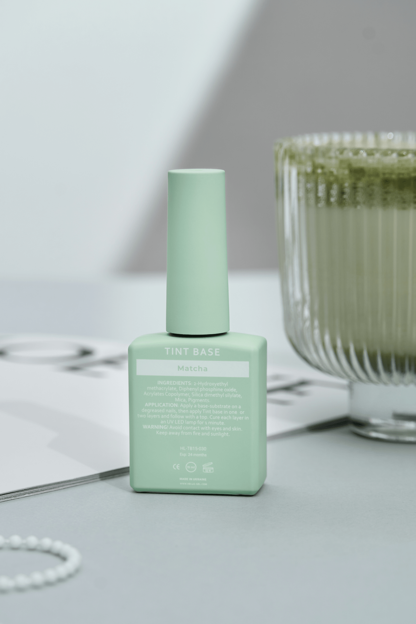 MATCHA Tinted Base 15ml (Physical item) - Nail Artistry Melbourne | Professional Nail Supplies Melbourne