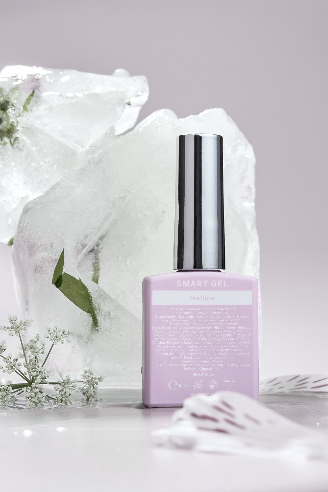MELLOW Smart Gel / Builder gel 15ml (Physical item) - Nail Artistry Melbourne | Professional Nail Supplies Melbourne