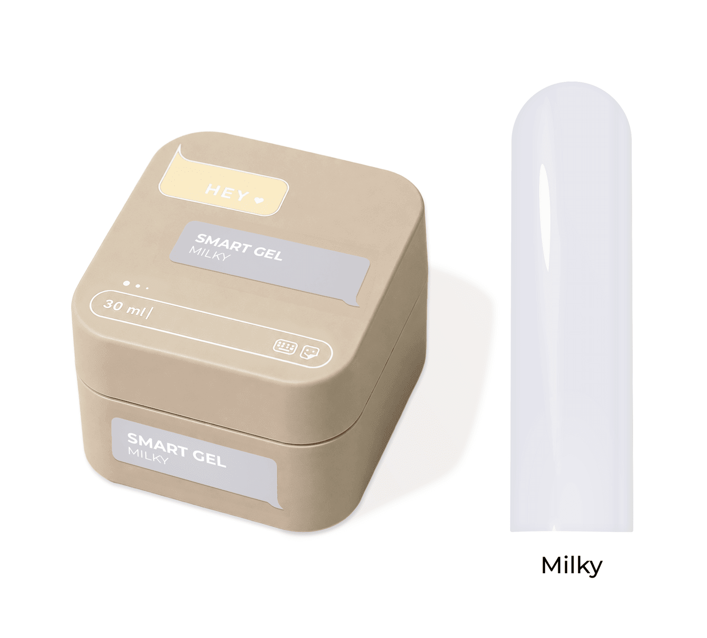 MILKY Smart Gel / Builder gel (Physical item) - Nail Artistry Melbourne | Professional Nail Supplies Melbourne