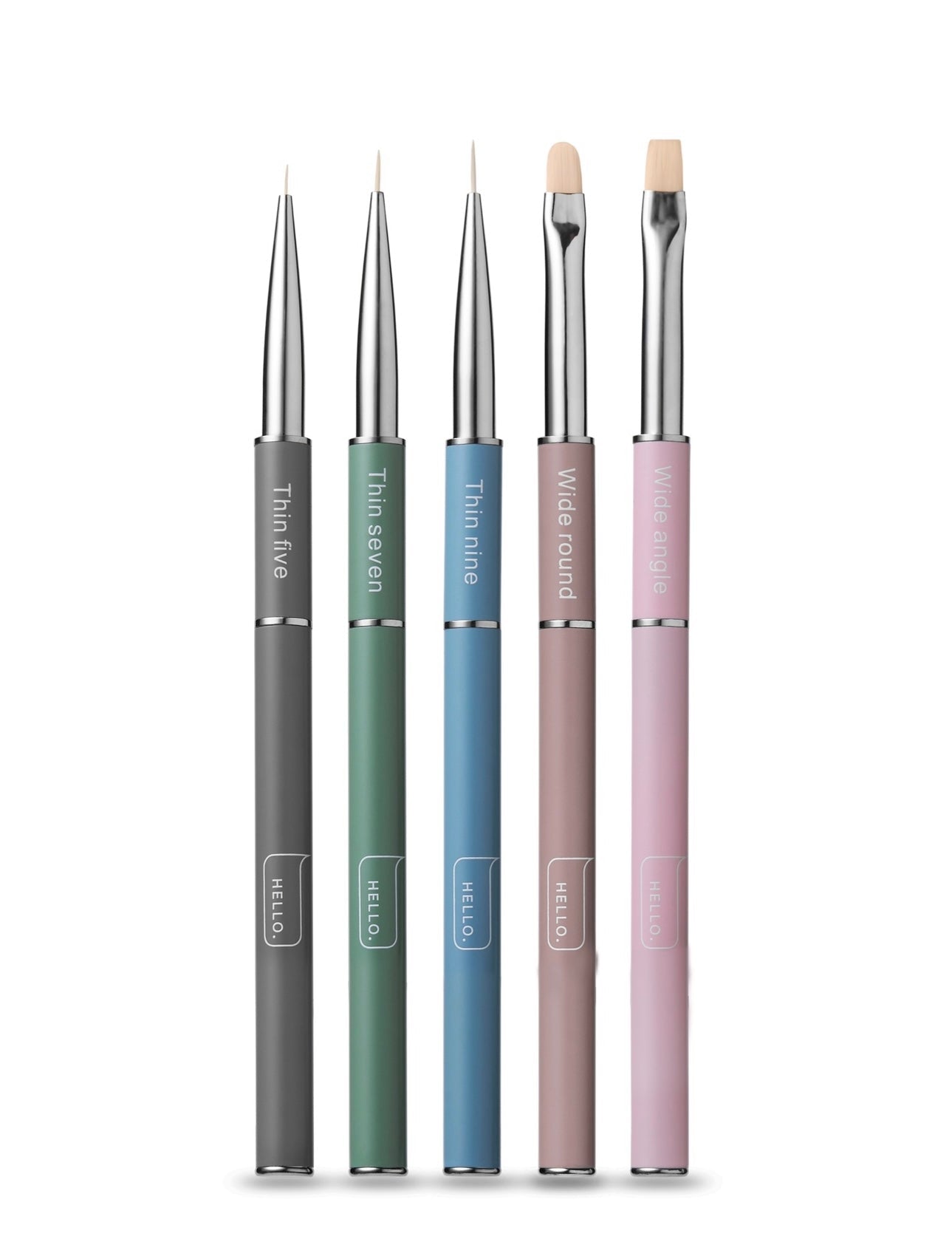 Nail Brushes Set (Physical item) - Nail Artistry Melbourne | Professional Nail Supplies Melbourne