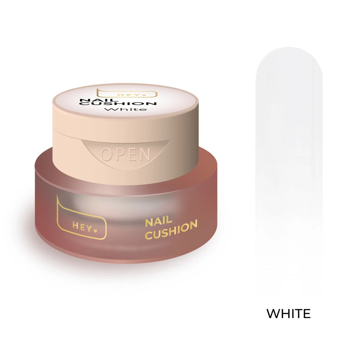 Nail Cushion “White” — Ombré Gel Paint, 2 g (Physical item) - Nail Artistry Melbourne | Professional Nail Supplies Melbourne