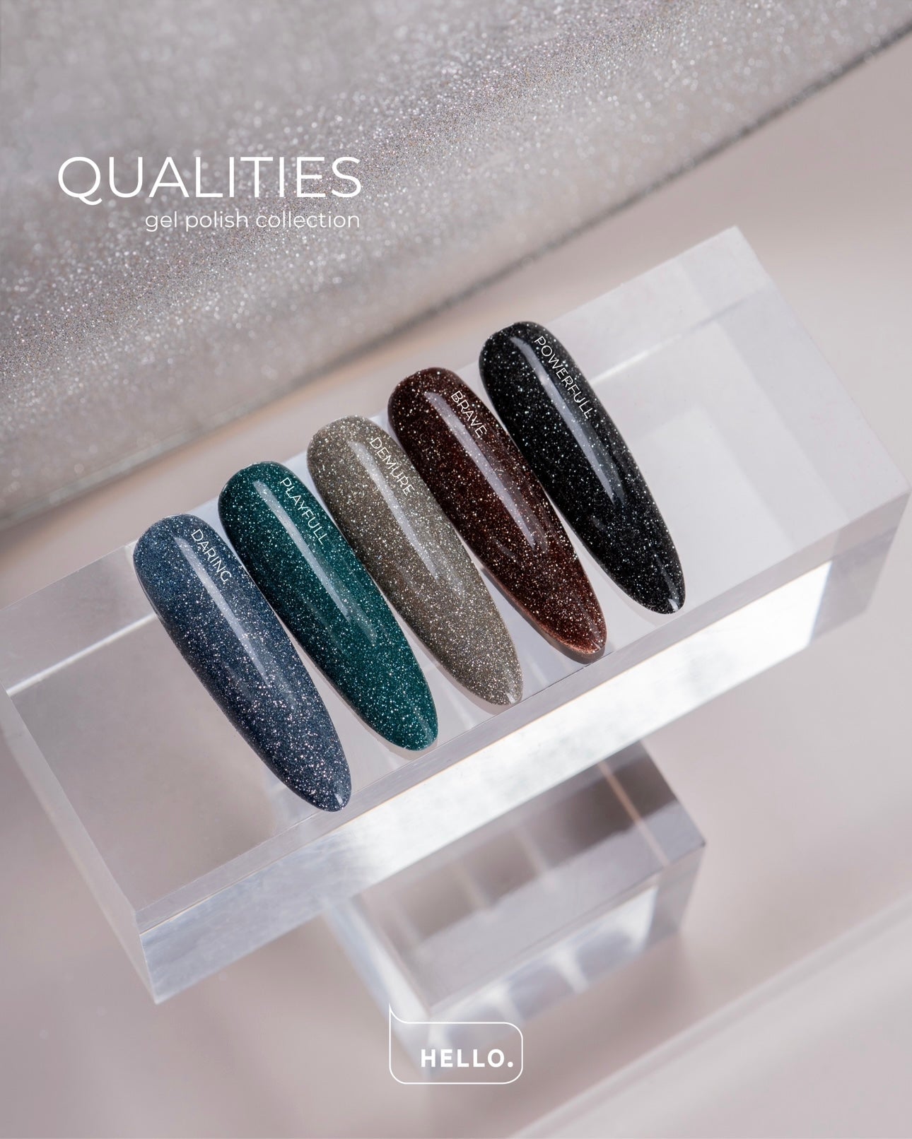 Powerfull Reflective Gel Polish 15ml (Physical item) - Nail Artistry Melbourne | Professional Nail Supplies Melbourne