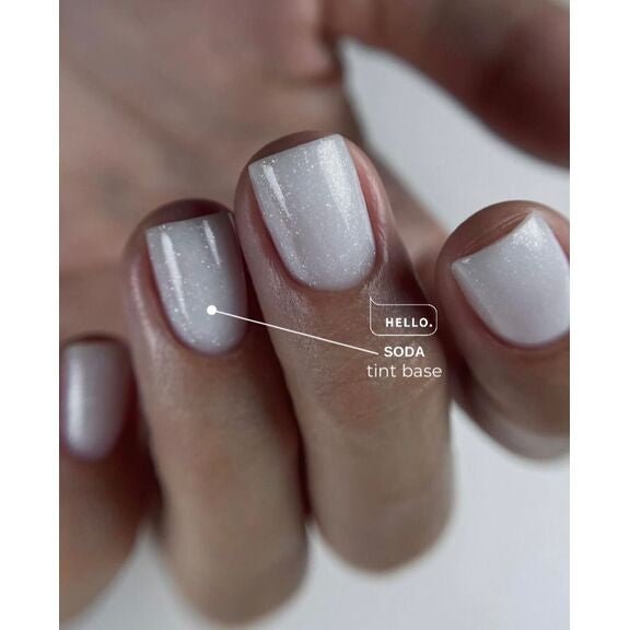 SODA Tinted Base with Shimmer 15ml (Physical item) - Nail Artistry Melbourne | Professional Nail Supplies Melbourne