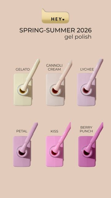 Spring- Summer Collection of 6 Gel Polishes (Physical item) - Nail Artistry Melbourne | Professional Nail Supplies Melbourne