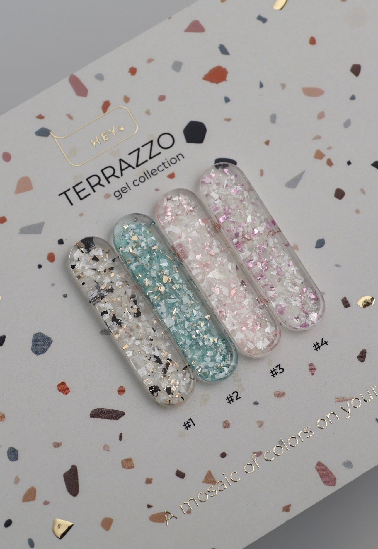 TERRAZZO GEL, 1, 5gm for Design (Physical item) - Nail Artistry Melbourne | Professional Nail Supplies Melbourne
