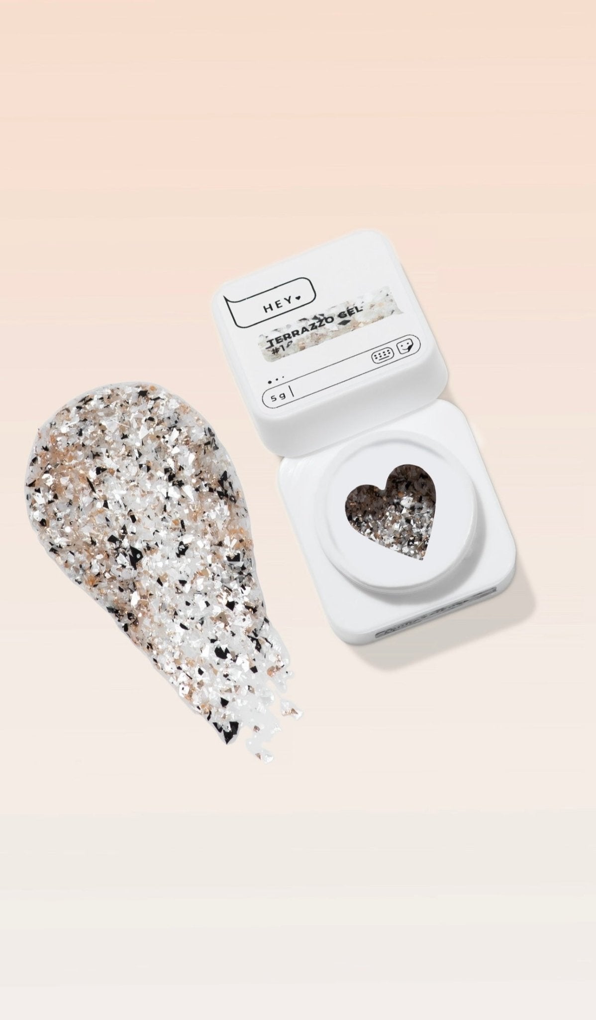 TERRAZZO GEL, 1, 5gm for Design (Physical item) - Nail Artistry Melbourne | Professional Nail Supplies Melbourne