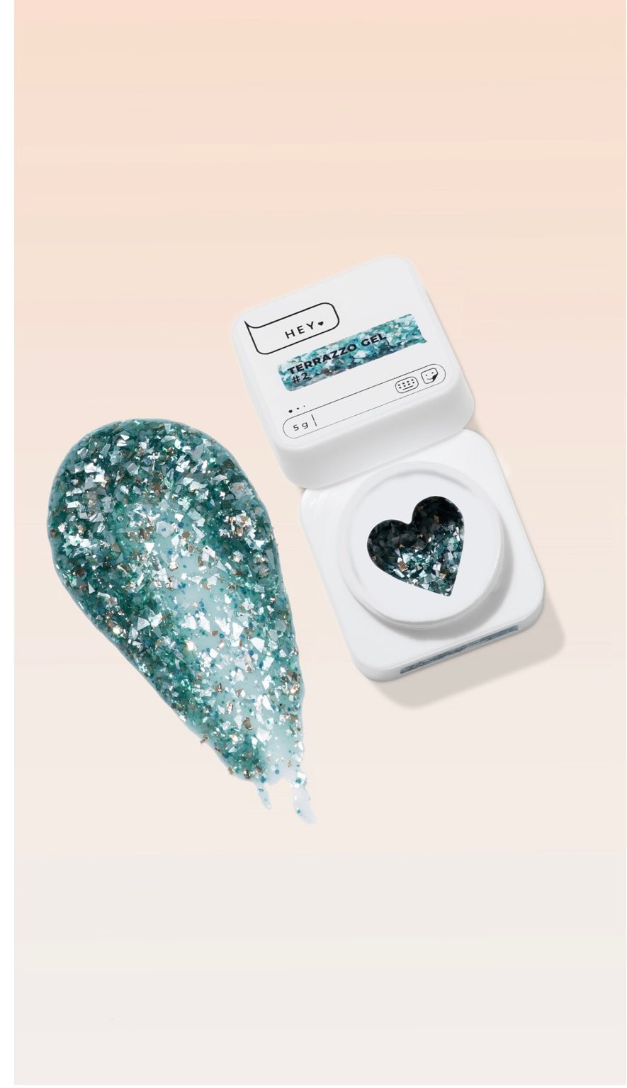 TERRAZZO GEL, 2, 5g for design (Physical item) - Nail Artistry Melbourne | Professional Nail Supplies Melbourne