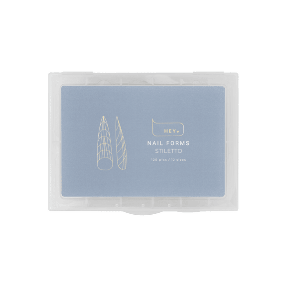 Top Nail Forms Stiletto 120 pieces for Extensions (Physical item) - Nail Artistry Melbourne | Professional Nail Supplies Melbourne