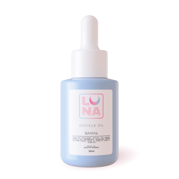 Vanilla Cuticle Oil Lunamoon 30ml (Physical item) - Nail Artistry Melbourne | Professional Nail Supplies Melbourne