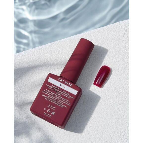 WINE Tinted Base 15ml (Physical item) - Nail Artistry Melbourne | Professional Nail Supplies Melbourne