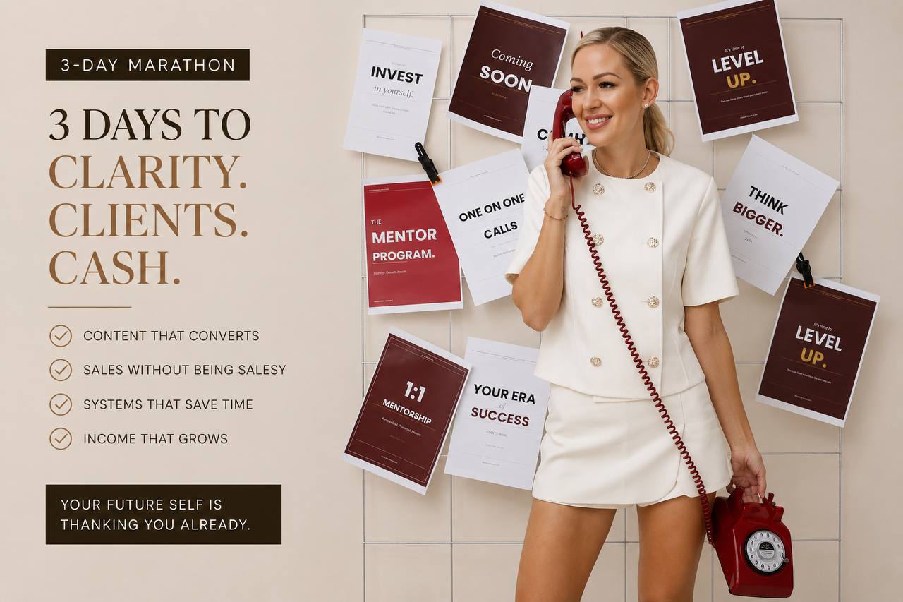 3 - Day Marathon - HOW TO START MAKING INCOME TODAY 22nd - 24th of June (Virtual Product) - Nail Artistry Melbourne | Professional Nail Supplies Melbourne