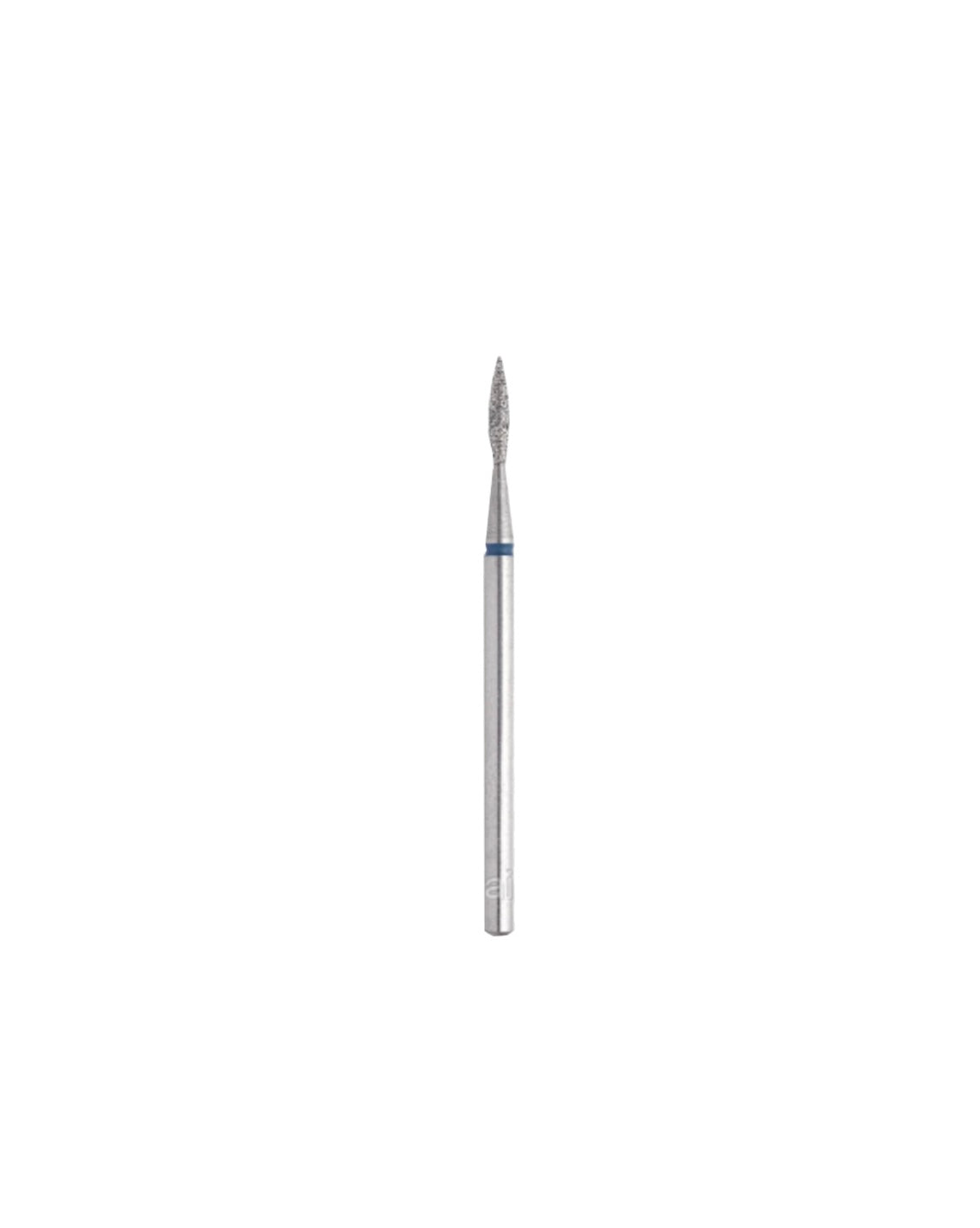 STALEKS Diamond Nail Drill Bit Flame Blue 1.6mm 8mm Pointed