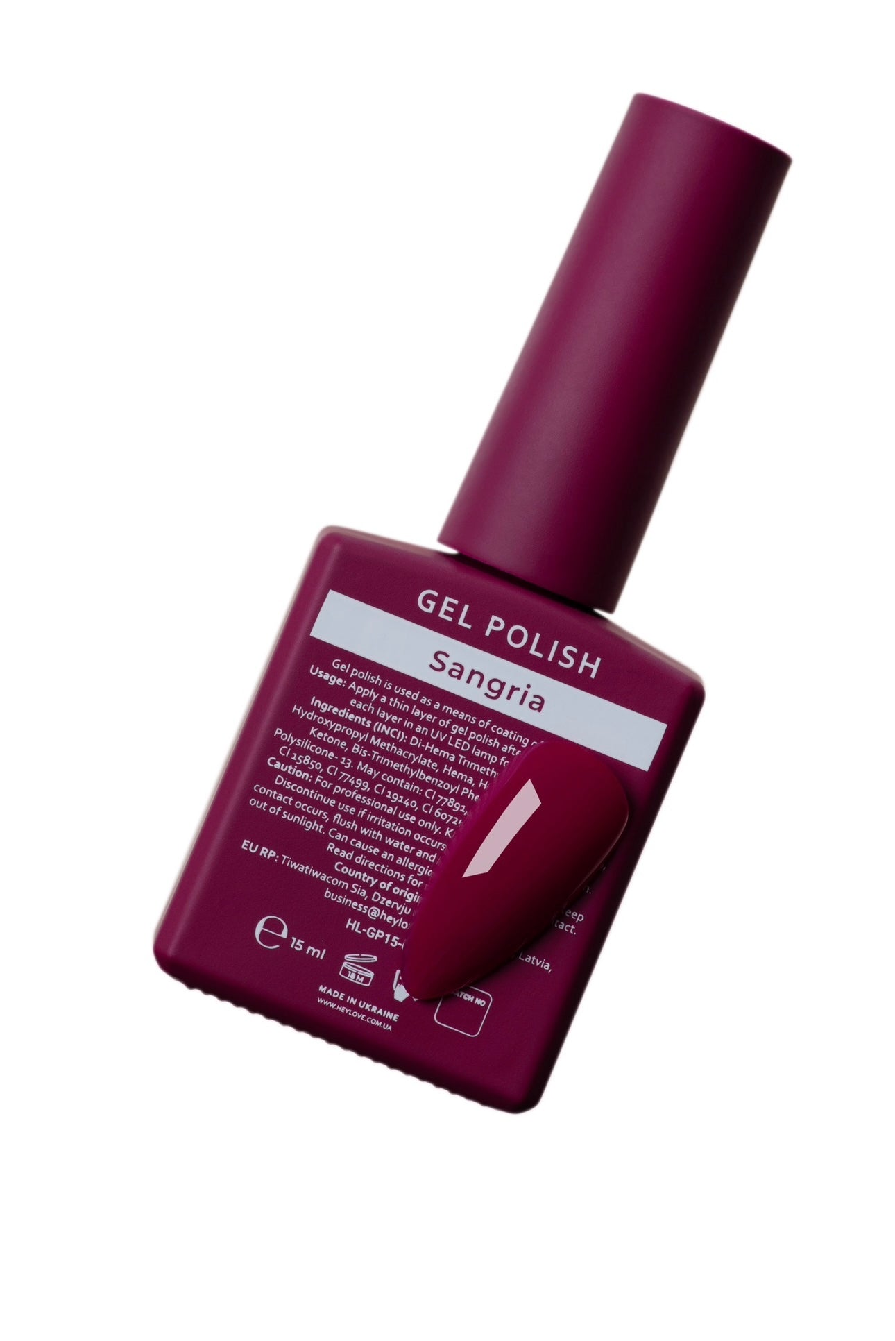 Sangria Gel Polish 15ml