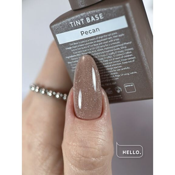 Pecan with Shimmer Tinted Base 15ml