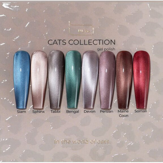 Cat's Eye Full Collection, 8 Gel Polished