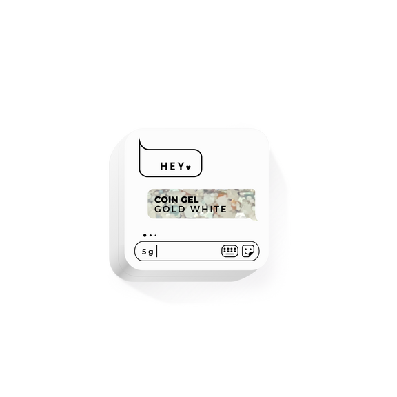 Coin Gel, Gold White 5g