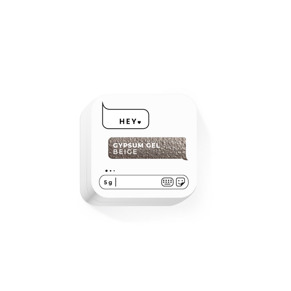 Beige Gypsum Gel 5g Gel for Designs