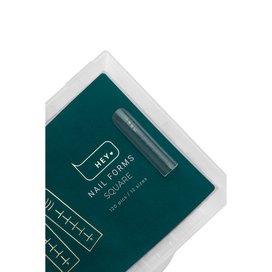 Top Nail Forms Square 120 pieces for Extensions