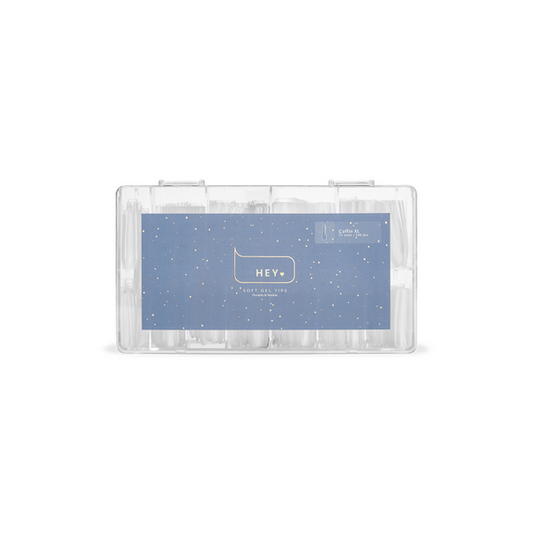 Gel Tips COFFIN XL 500p