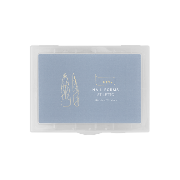 Top Nail Forms Stiletto 120 pieces for Extensions