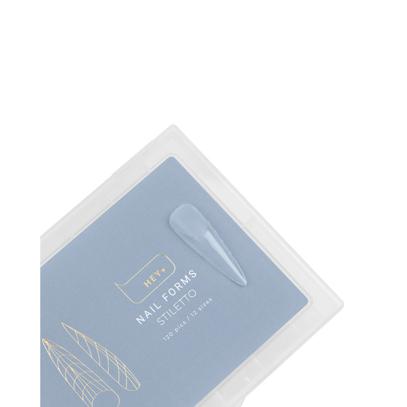 Top Nail Forms Stiletto 120 pieces for Extensions